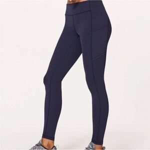 Lululemon Speed Up Tight Full-On
Luxtreme 28" True Navy Size 4